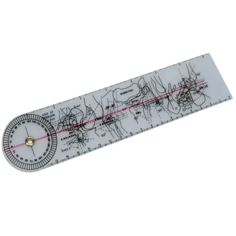 Medical ruler,Angle ruler,Goniometer,Bone measurements feet