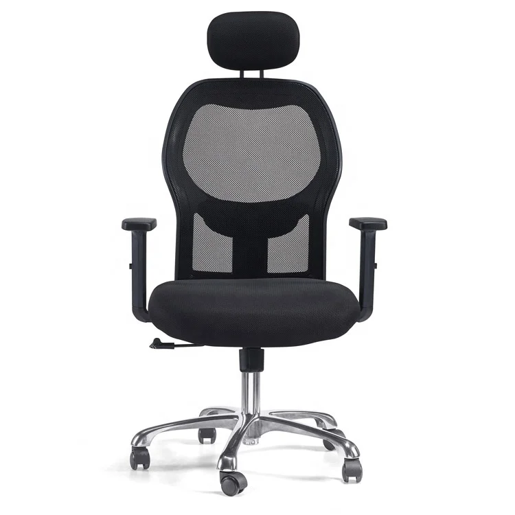 Black Color Manager Staff High Back Mesh Seat Ergonomic Office Chair
