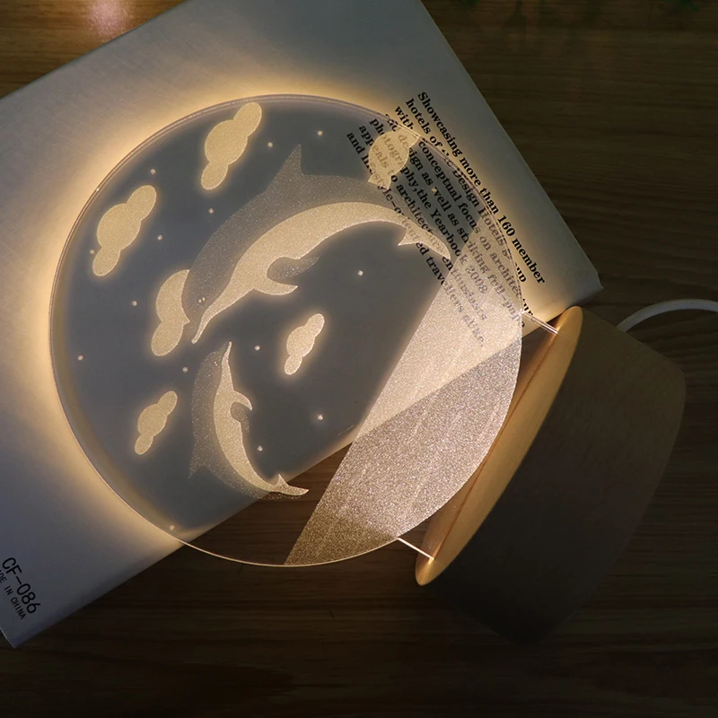 Hot Sale Modern LED Lamp Night Lights Lampara Dormitorio