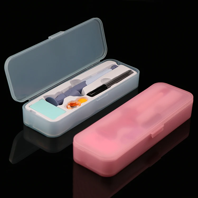 Multi Purpose Pencil Case Markers Organizer School Supplies Plastic Stationery Box Pen Color Box Pencil Box for Girls