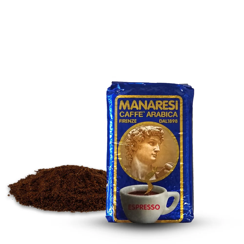 
250g italian roasted ground coffee arabica coffee blend 