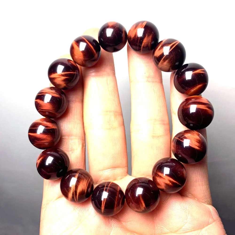 Lightning streak tiger eye bracelet top quality red tiger eye bracelet crystal bracelet for gift