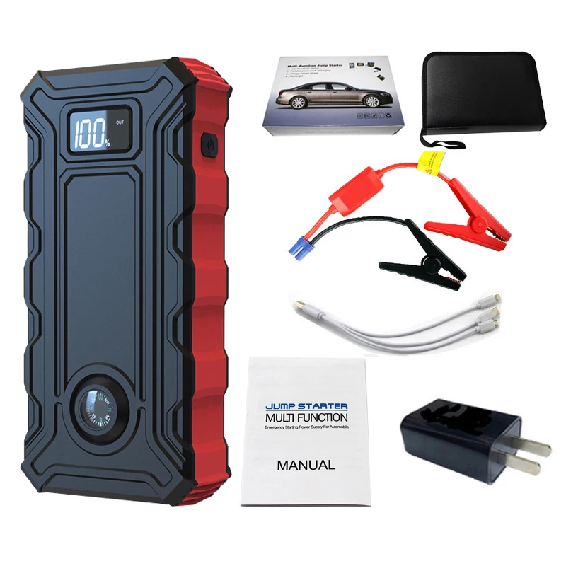 Best New Auto Jump Starter Start  5V 9V 12V Car Truck Vehicles Multi-functional Emergency Car Jump Starter