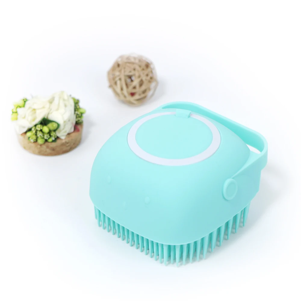 Creative art Skin-Friendly soft silicone brushes bath towel body brush bath Massager Shampoo silicone bath Brush