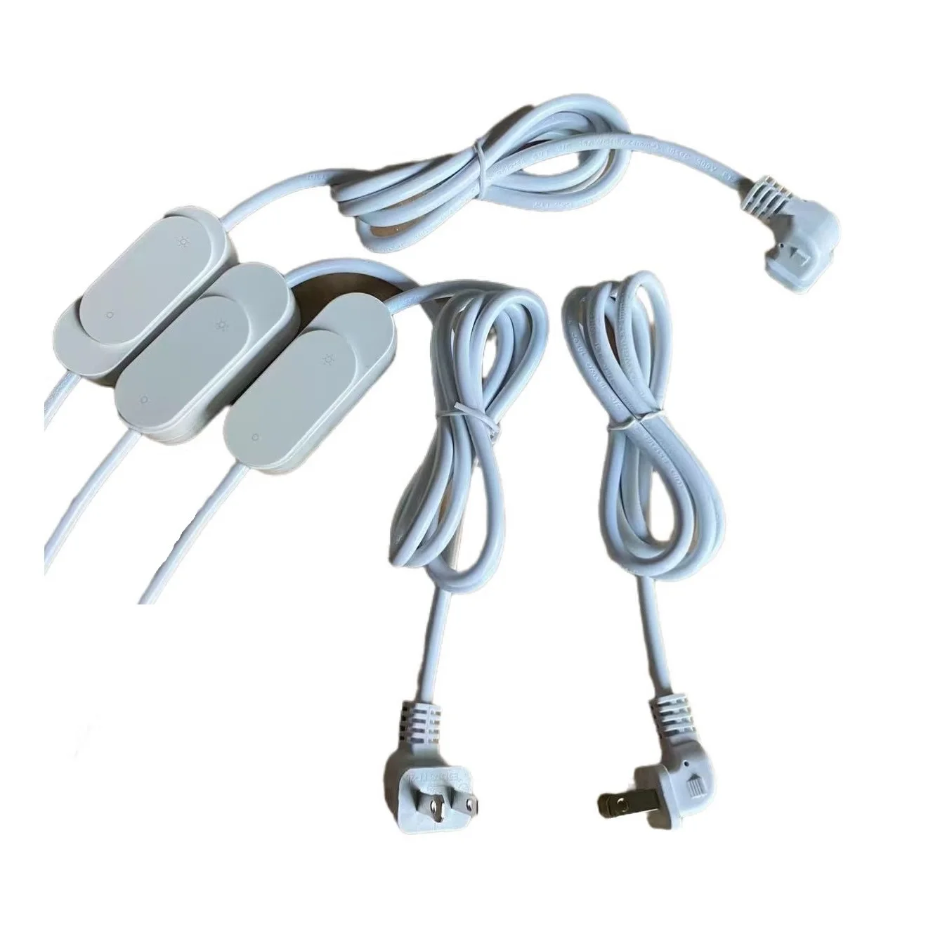 Slide Dimmer switch with plug and cable for Dimmable LED Lights,Incandescent and Halogen Bulbs