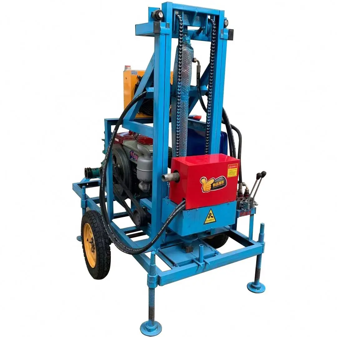 Small Water Well Drilling Rig 200m Borehole Drilling Machine Price