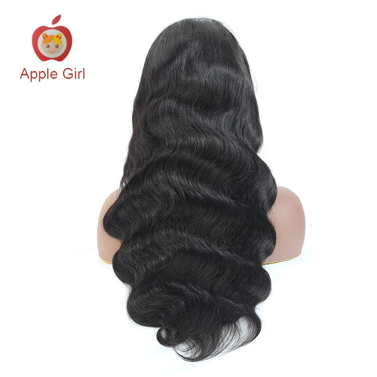 Lacefront wigs human hair virgin cuticle aligned hair wigs brazilian hair from brazil lace frontal wig body wave wholesale price