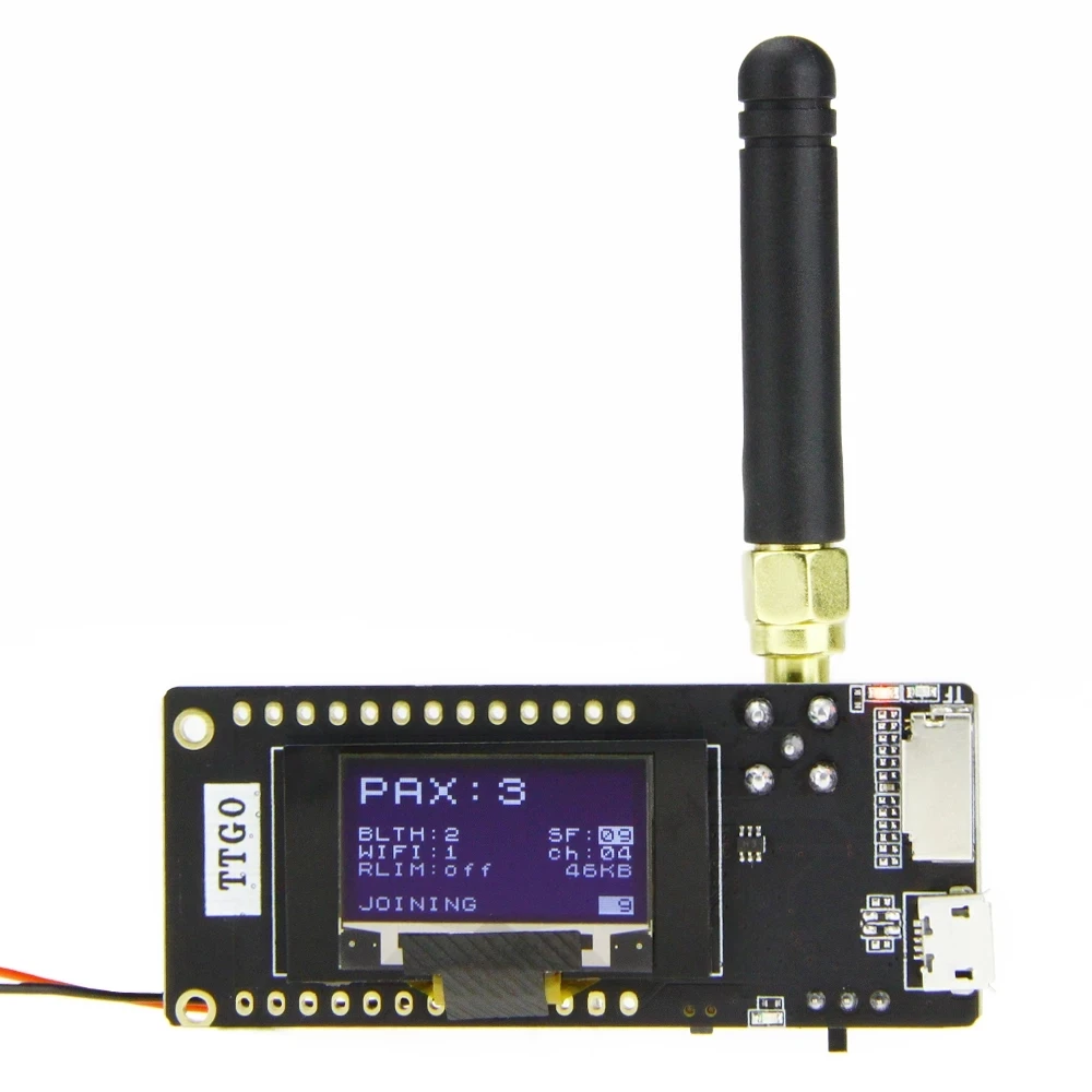 TTGO LoRa32 V2.1 WIFI беспроводной модуль 433/868/915 МГц ESP32 0 96 дюймовые модули
