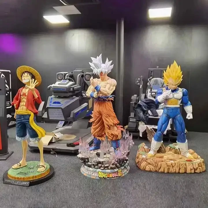 Japan Famous Anime Character  Resin Figure Dragon Ball Statue Life Size Goku and Vegeta Statue Fiberglass Sculpture