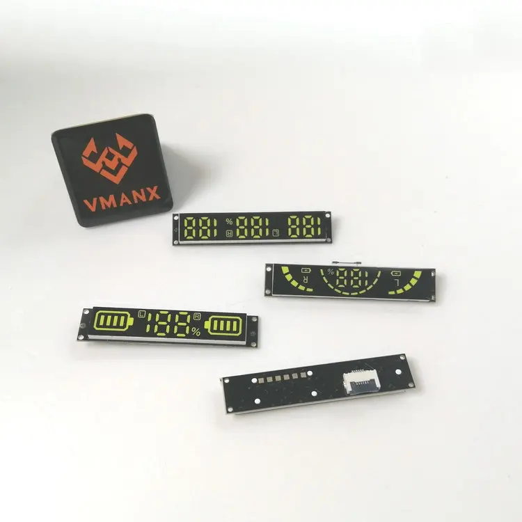 petrol station led digital price screen Display Sign Board 7 LCD segment display screen for household appliance display panel