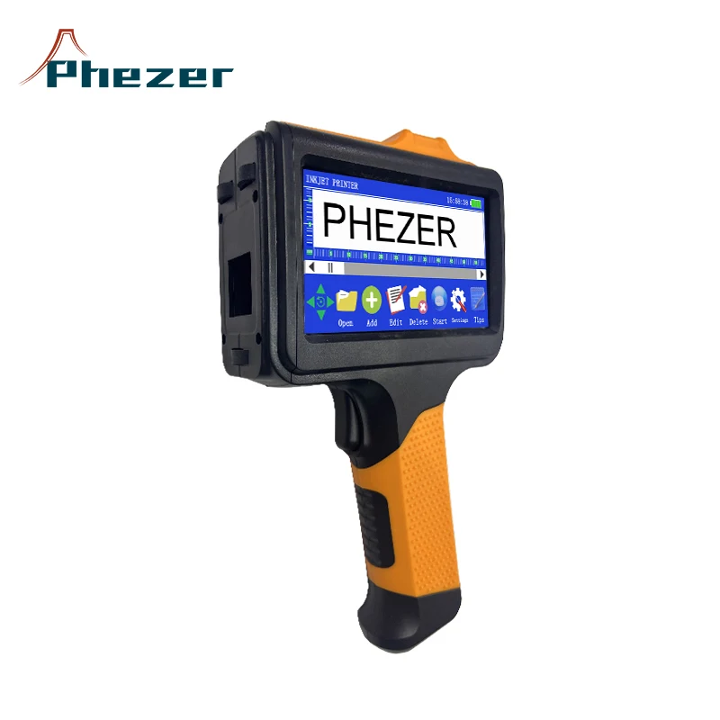 Industrial DCJET Expiry Date High Resolution portable mini Batch Code TIJ Inkjet Printer For paper metal plastic wood cotton