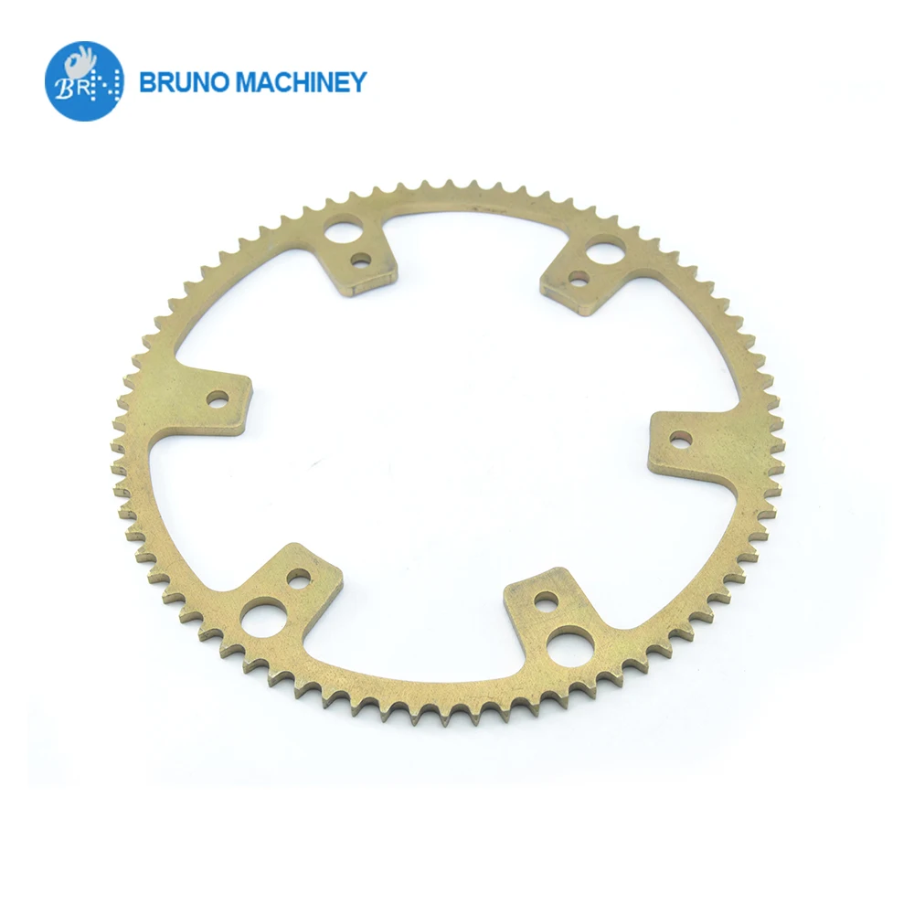 CNC Machining Aluminum 7075 Alloy 219 Go Kart Sprockets