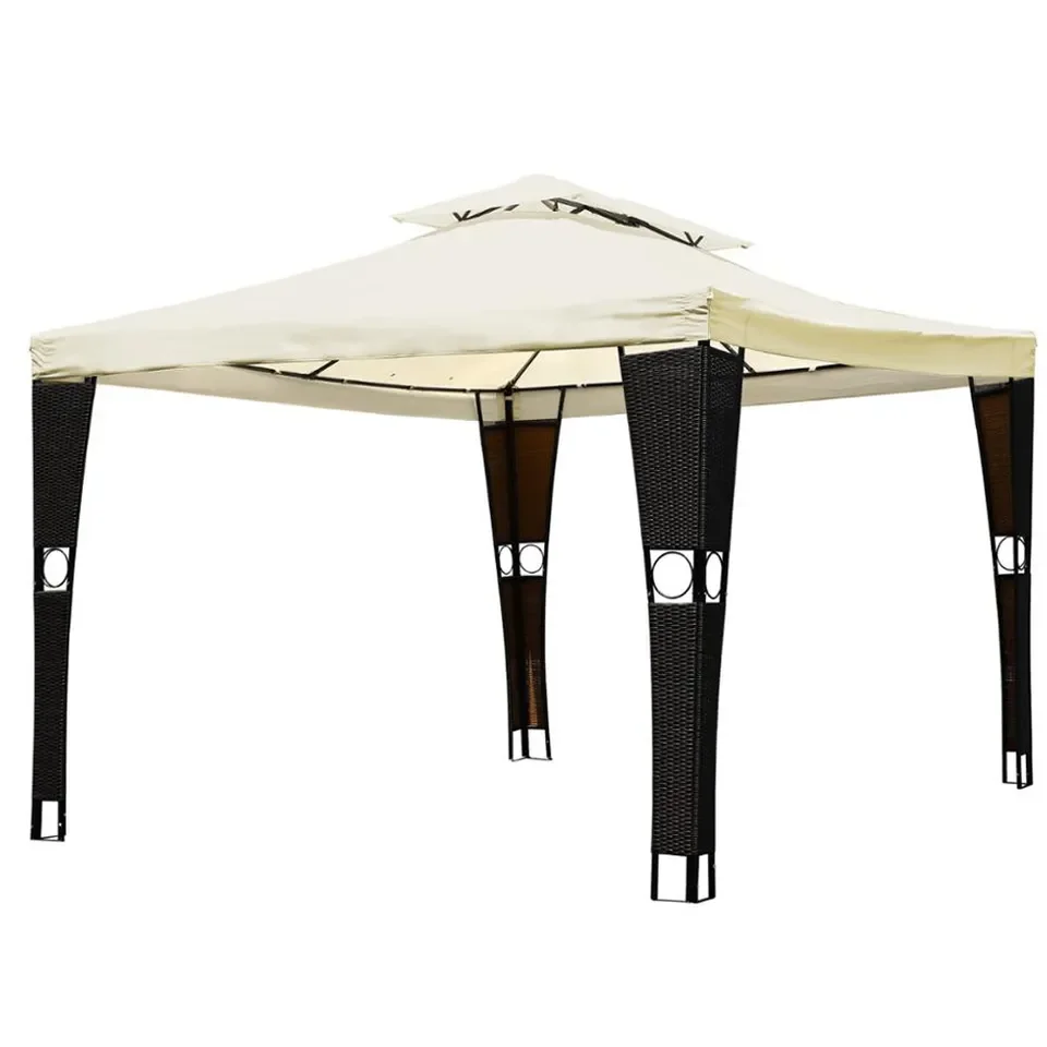 Strength Factory Sale Durable outdoor rattan Gazebo