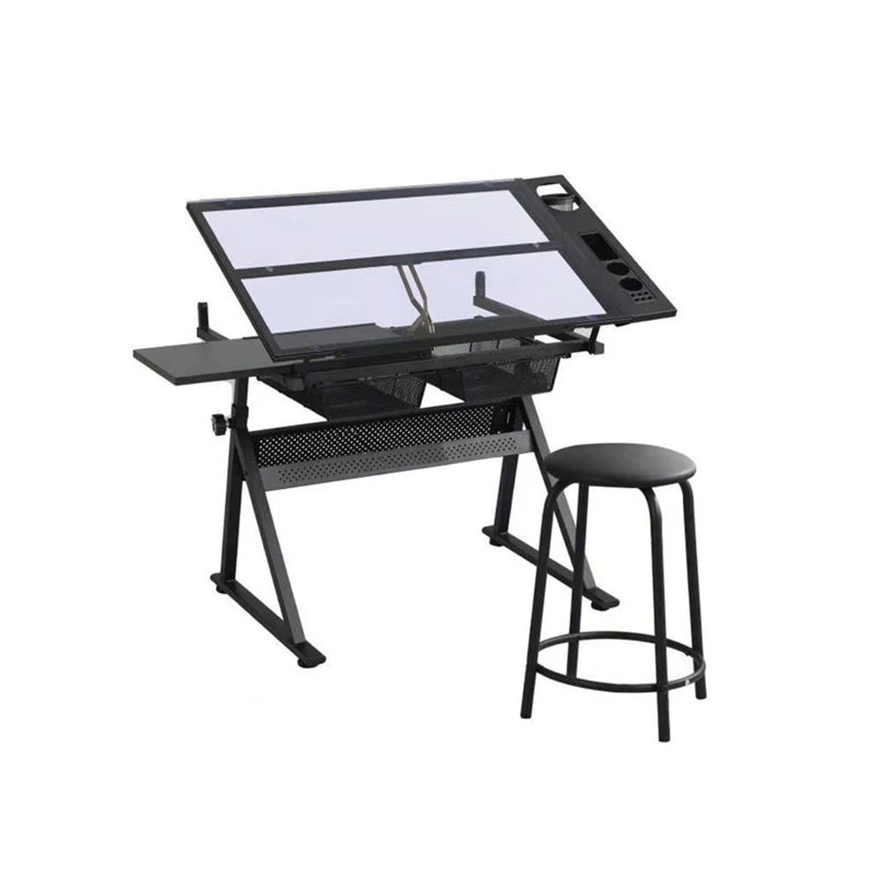 Modern Lifting glass drawing table art painting drafting board