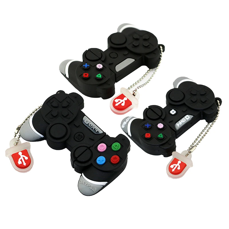 Real Capacity Game Controllers USB Flash Drive PSP Consoles Handle Pen Drive 32GB 16GB 8GB 4GB keychain PenDrive USB 2.0 Disk