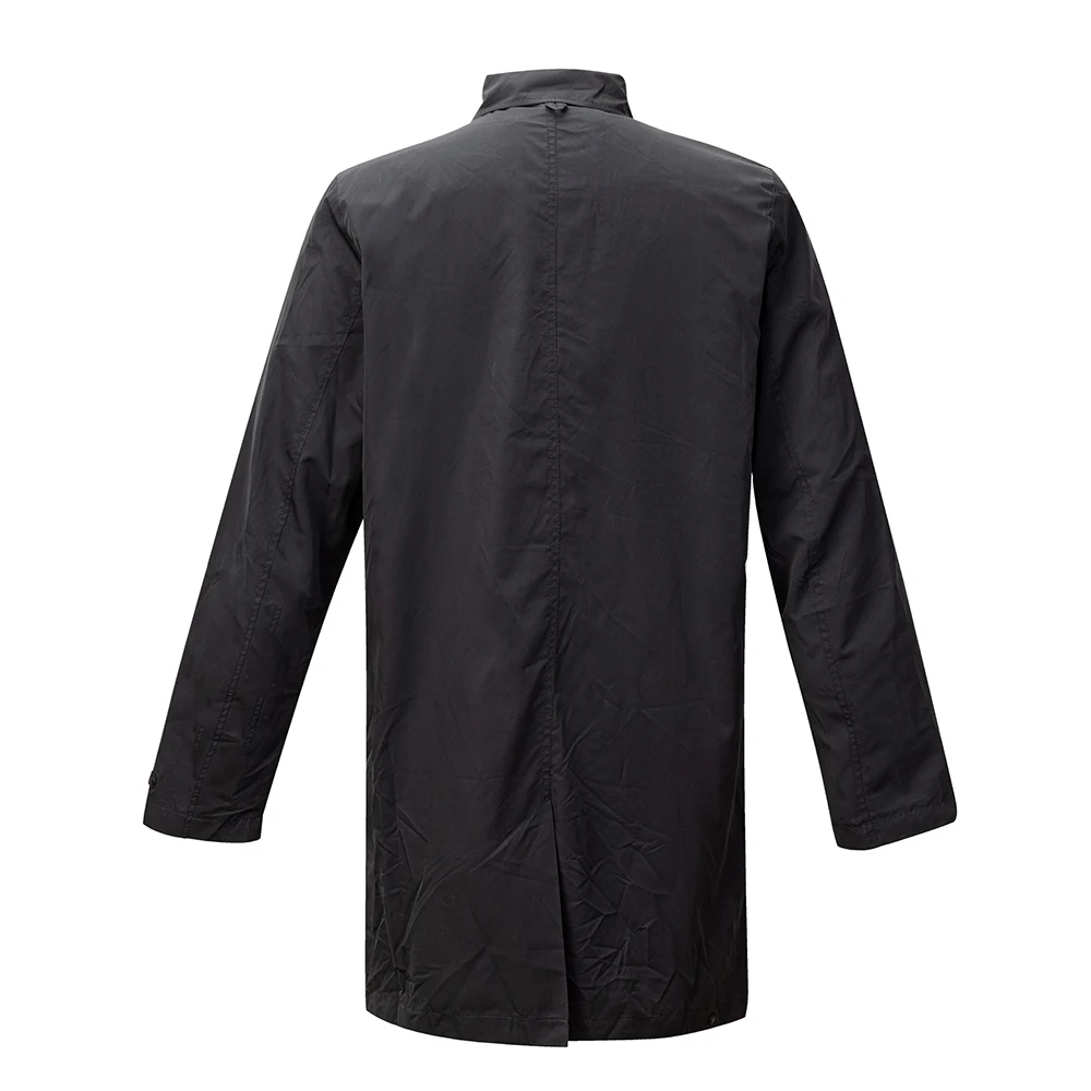 Long parka simple fashion outdoor casual men long coat custom men waterproof jacket for men
