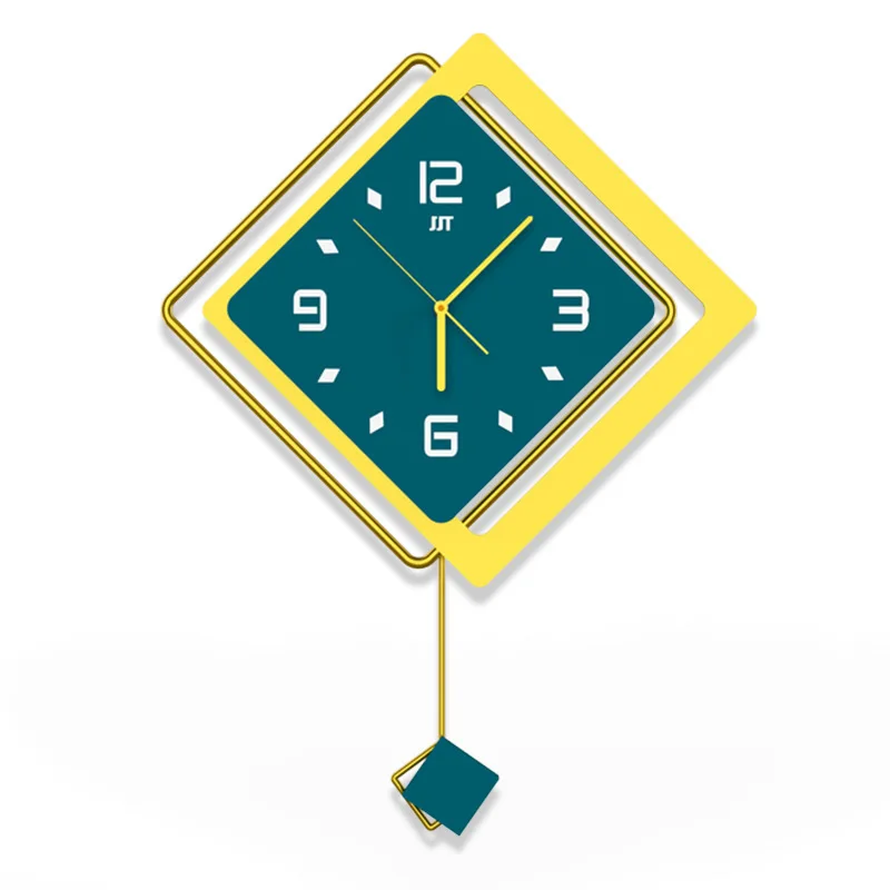 Light luxury wall clock living room home decoration fashion and creativity personalized wall clock