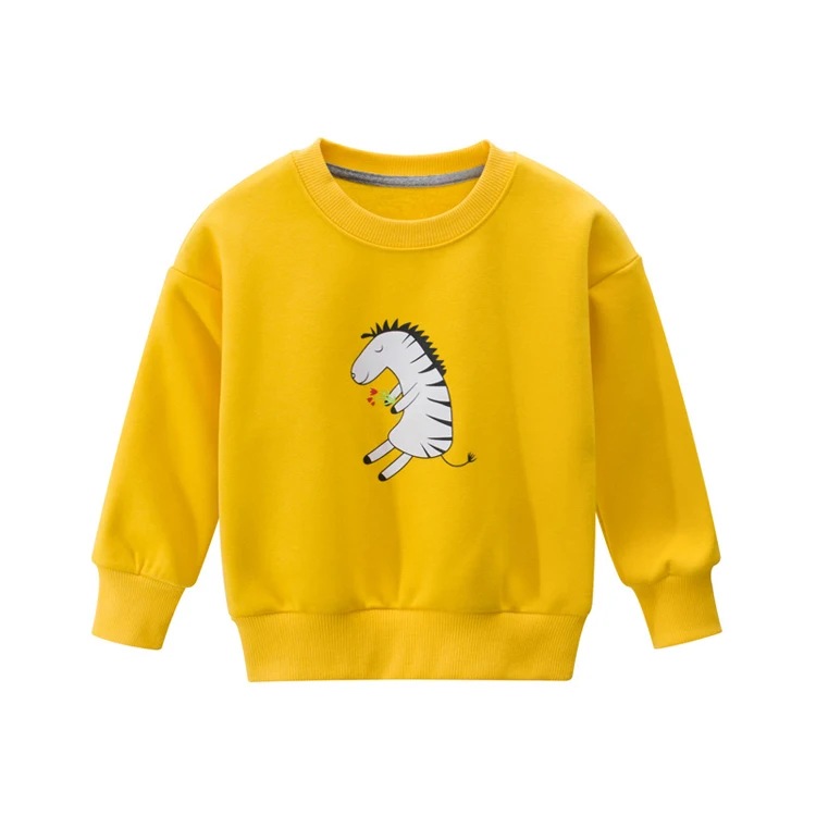 
Wholesale china casual thick warm kids sweatshirt with lovely animal for winter 