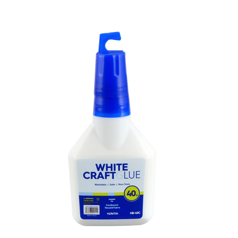 White Craft Glue  Washable  Non-Toxic Strong Durable OEM Customized Logo Slime  School Glue