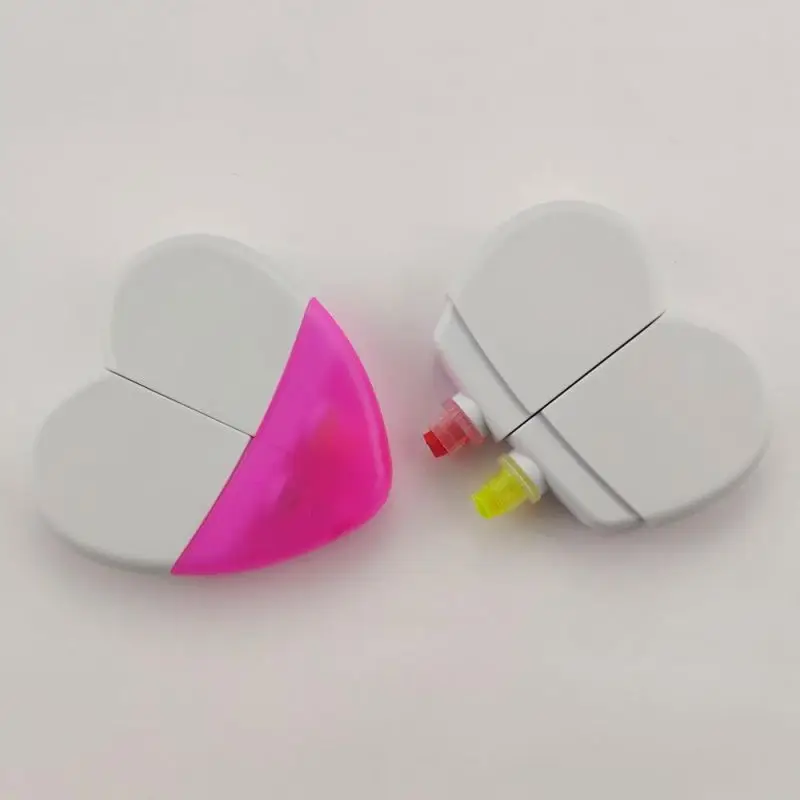heart shape solid highlighter