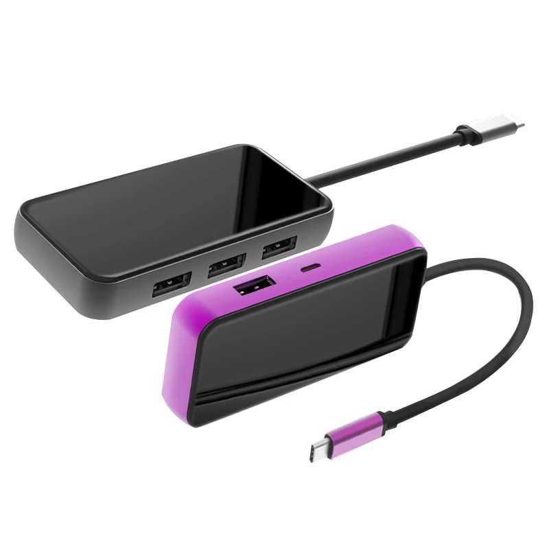 Хит продаж док-станция с 6 портами для концентратора usb c ступицы мотор Задний дифференциал