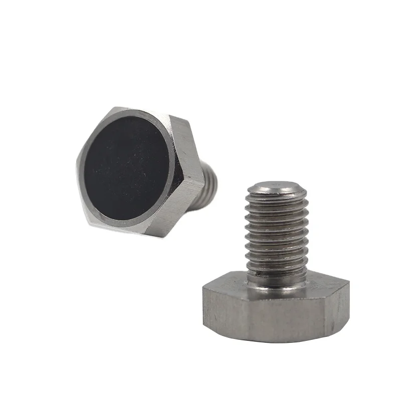 304 Stainless Steel ISO18000 6C UHF RFID Screw Lag Spike Tag For Container Management