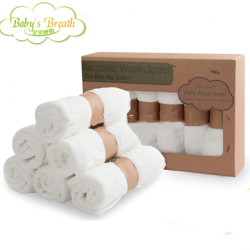 Удобная детская мочалка из бамбукового волокна MSR032B, 6 шт. в упаковке