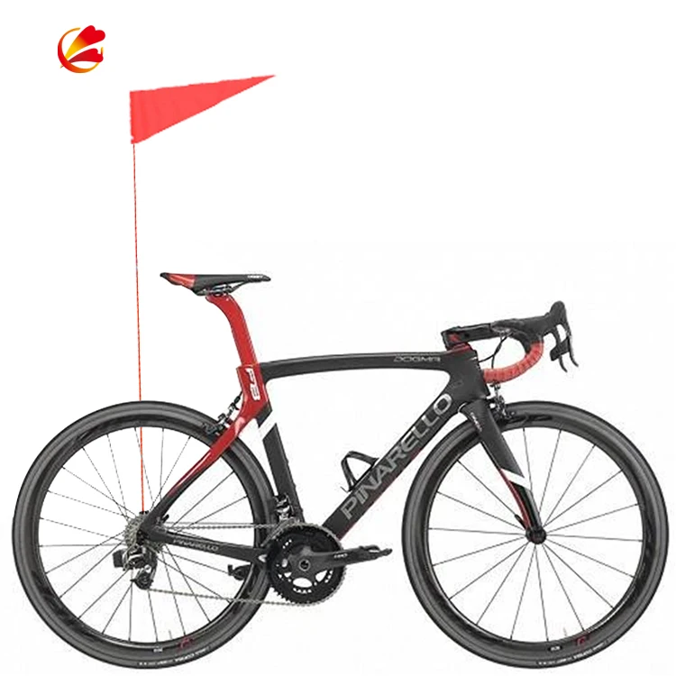Customized in all sizes bicycle flag, high quality and cheap bike flag pole