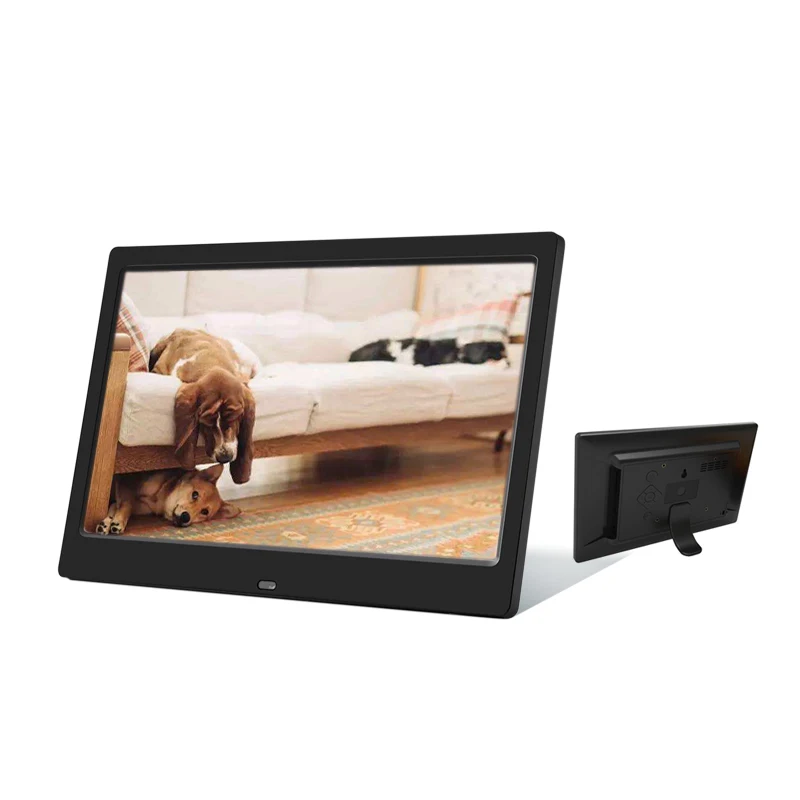 10 дюймовый экран LED подсветка HD 1024*600 цифровая фоторамка электронный альбом музыка кино
