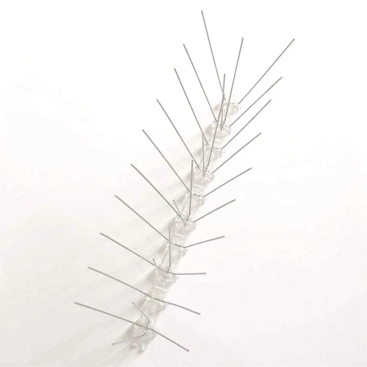 Hot Sales Bird Spike Plastic Anti Pigeon With Stainless Steel Thorn Manufacturer Wholesale Bird Spike For Pest Control