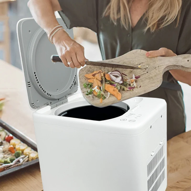 500W Electric Garbage Processor Kitchen Rubbish Dispenser Waste Food Decompose Machine Recycle Machine For Organic Waste