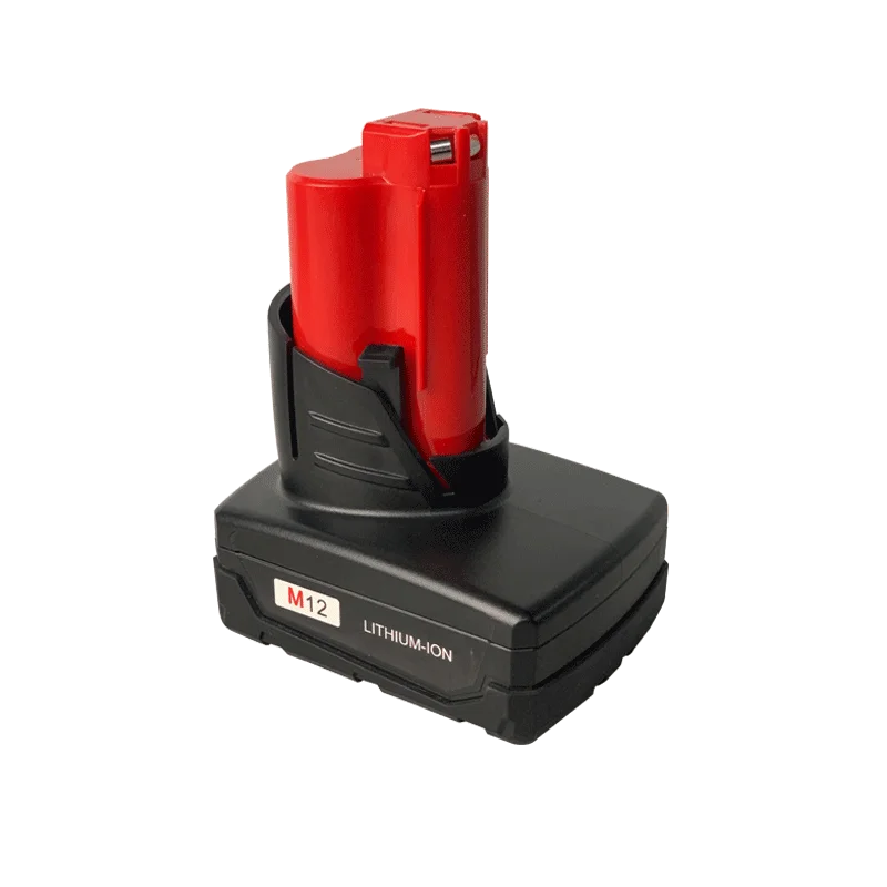 Replacement 12V M12 Li-Ion Pack Milwaukee M12 Power Tools Capacities 3.0Ah 4.0Ah 5.0Ah 6.0Ah 3000mah 4000mah 12 Volt Cell