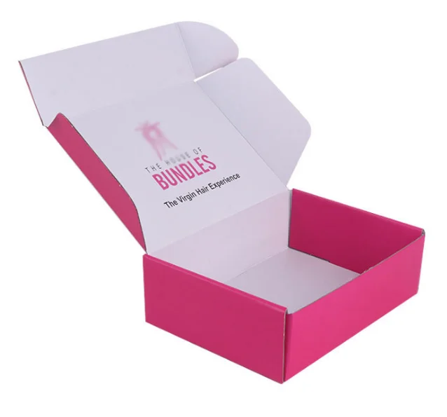 Factory production express carton clothes shoes mail corrugated boxes