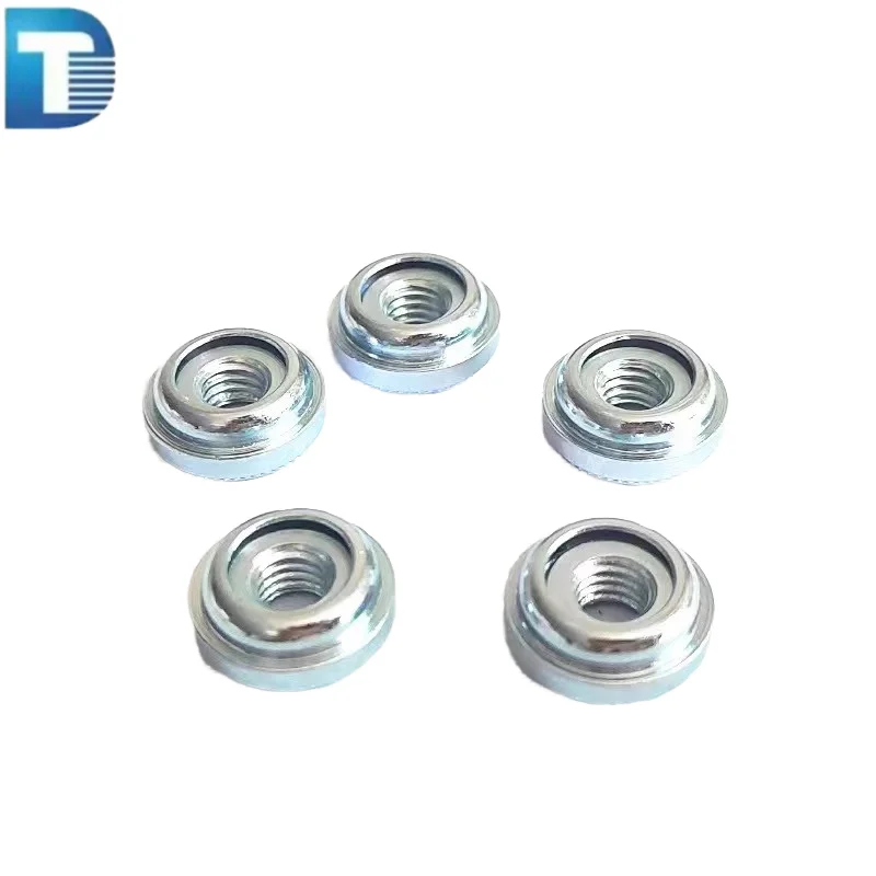 M3-M6 Flange Nut LA4 LAC LAS Self-Clinching Nuts Stainless Steel Fasteners Pressure Riveting Nut