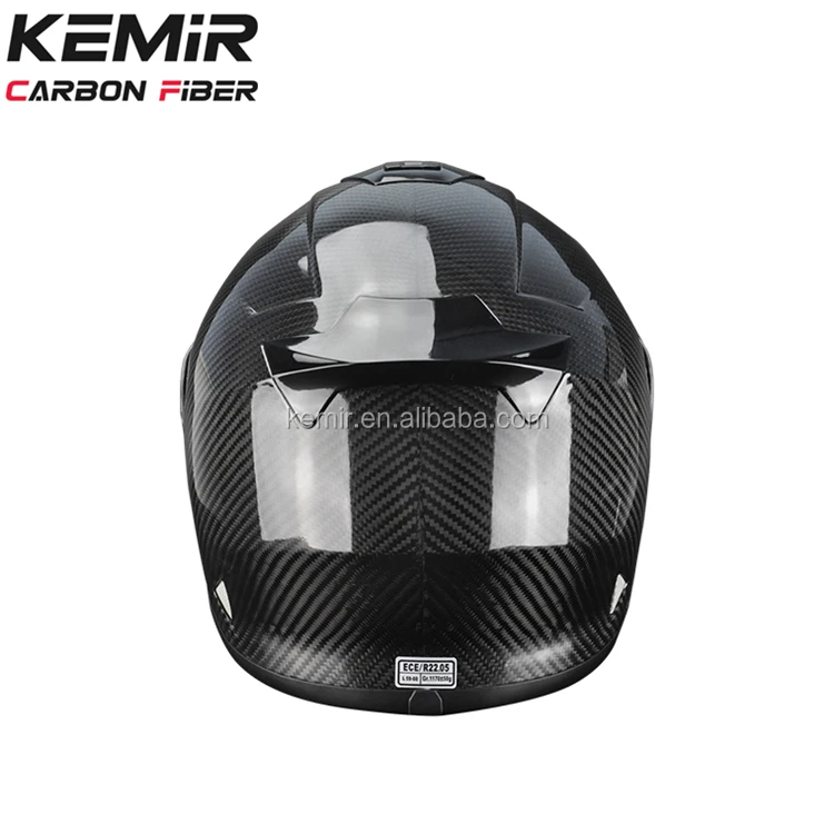 OEM carbon fiber motocross helmet shell for moto carbon fiber cross helmet