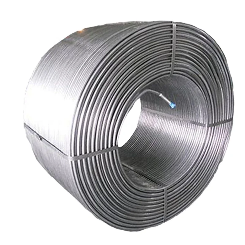 Alloy Cored Wire SiCa FeTi cored wire 13mm