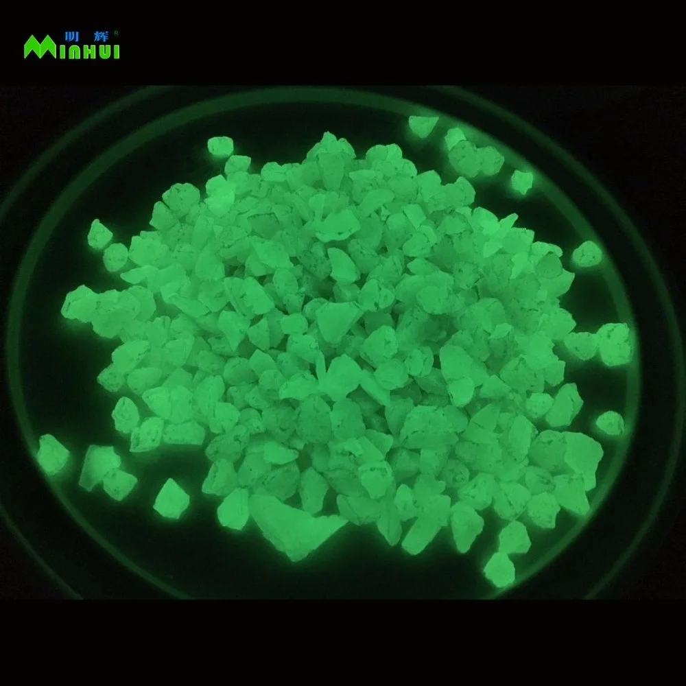 Glow In The Dark Aggregate For Garden Decoration, Pavemen, Sidewalk, Bikeway