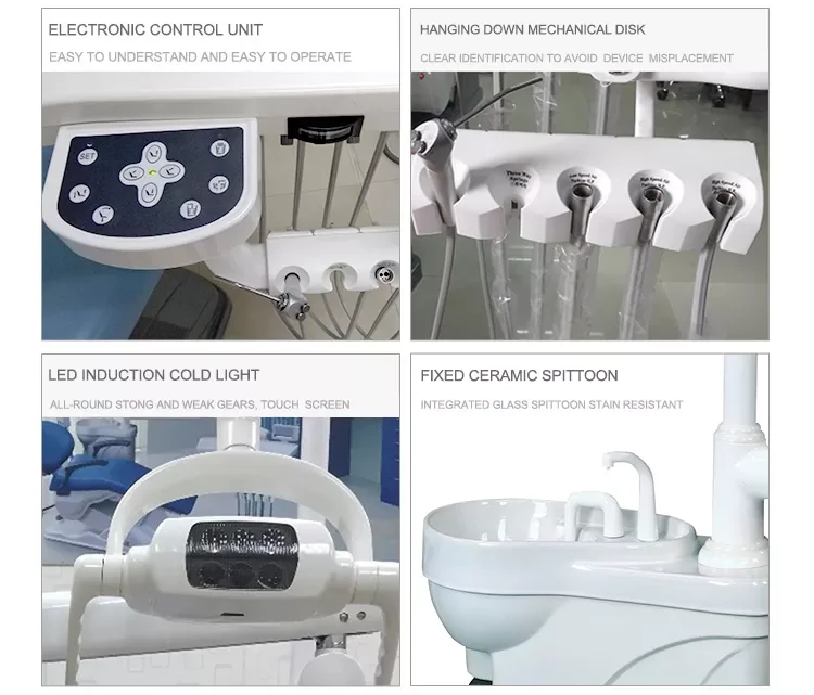 Dental Chair Portable Dental Unit Foldable Dental Chair Patient Chair With Wheels