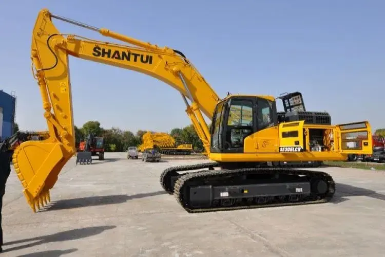 China Shantui SE305LCW excavator 32.6T large hydraulic crawler excavator within high power engine