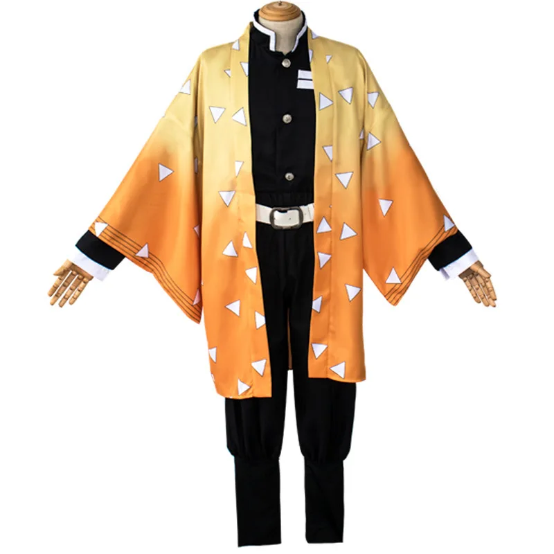 Hot Selling Anime Demon Slayer Cosplay Costume Cosplay Costumes Anime Shirt Rengoku Kyoujurou Halloween Party Cosplay
