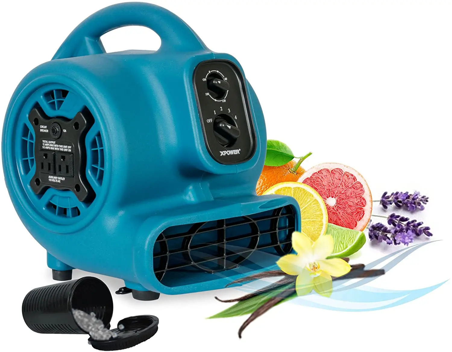 XPOWER P-250T Freshen Mini Mighty Scented Air Mover