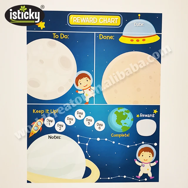 2019 New Product Reward Chart Dry Erase Rewarding Board With Marker Pen Eraser weekly planner