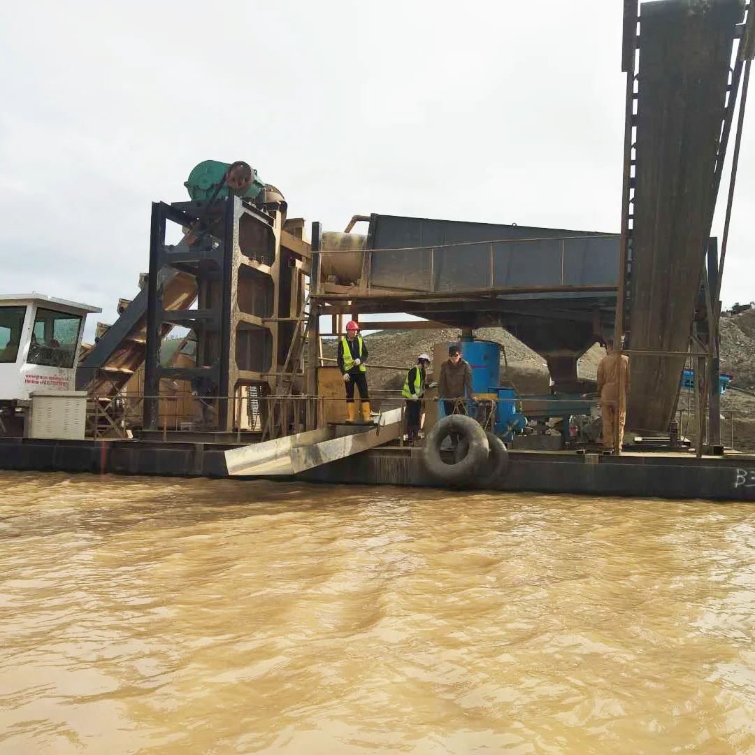 Trommel Gold Separator and Centrifugal Concentrator Gold Dredger