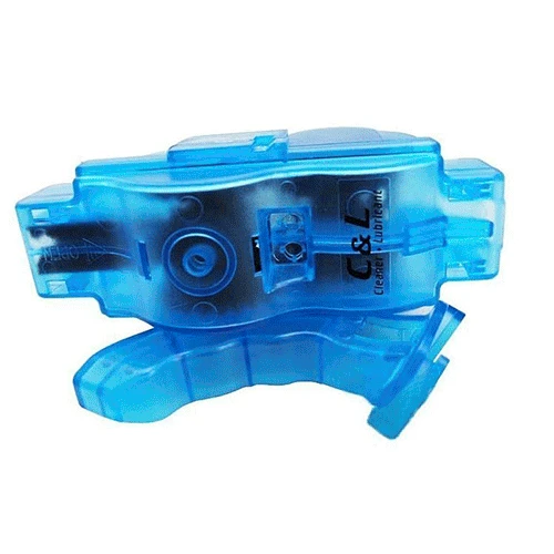 RTS Factory Price Bicycle Bike Chain Cleaning Brush Cleaner Blue for Bike Chain/crank/tire/sprocket Tools Bicycle Accessories