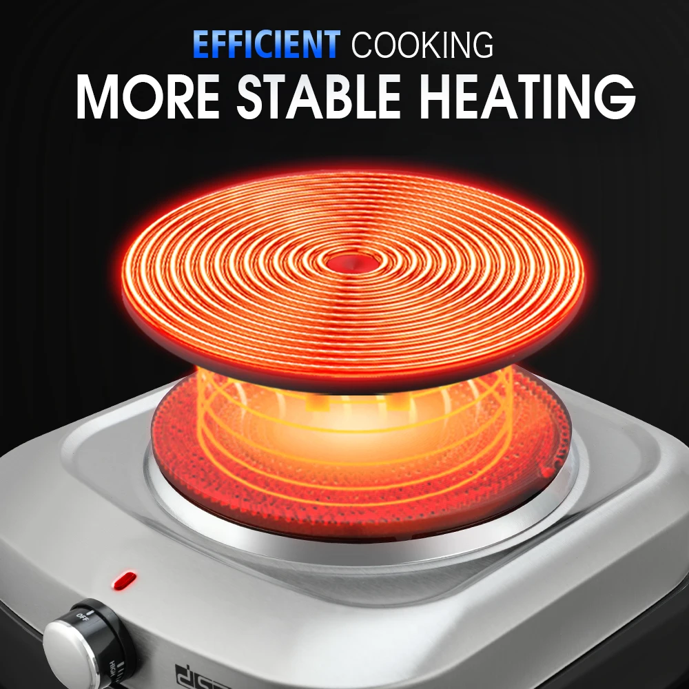 DSP Hot Sale 2023 220V 1500W Single Plate Electric Stove Cooking Electric Cooker Electric Hot Plates