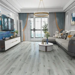 Waterproof 5mm Wood Plastic Oak SPC Floor PVC Flooring Vinyl Plank