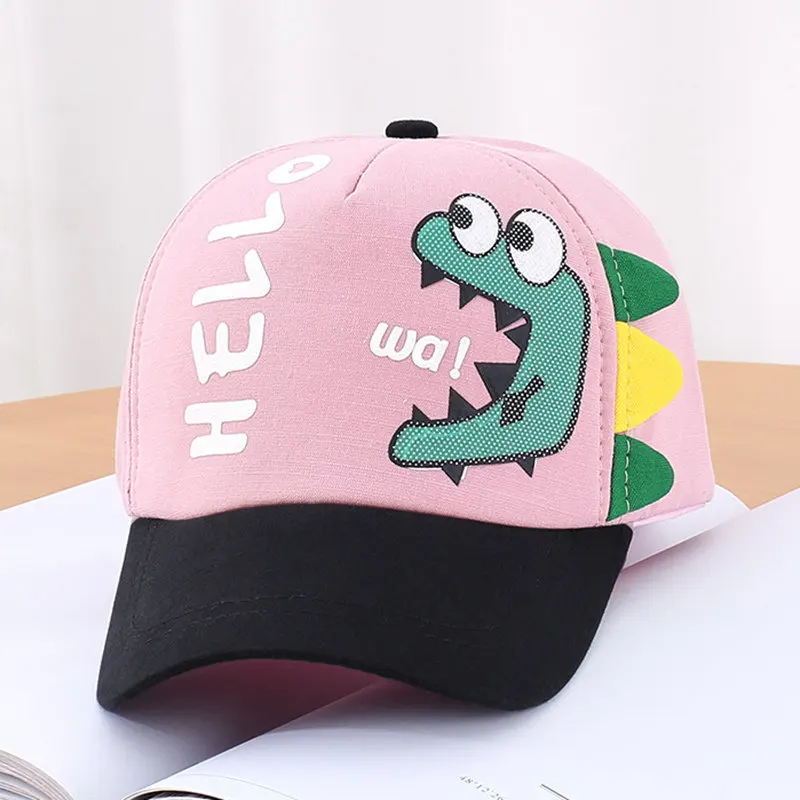 KinLing ODM Chapeau  Trucker Hat Custom  Cute  Baseball Sports Caps  Cartoon Hat For Children