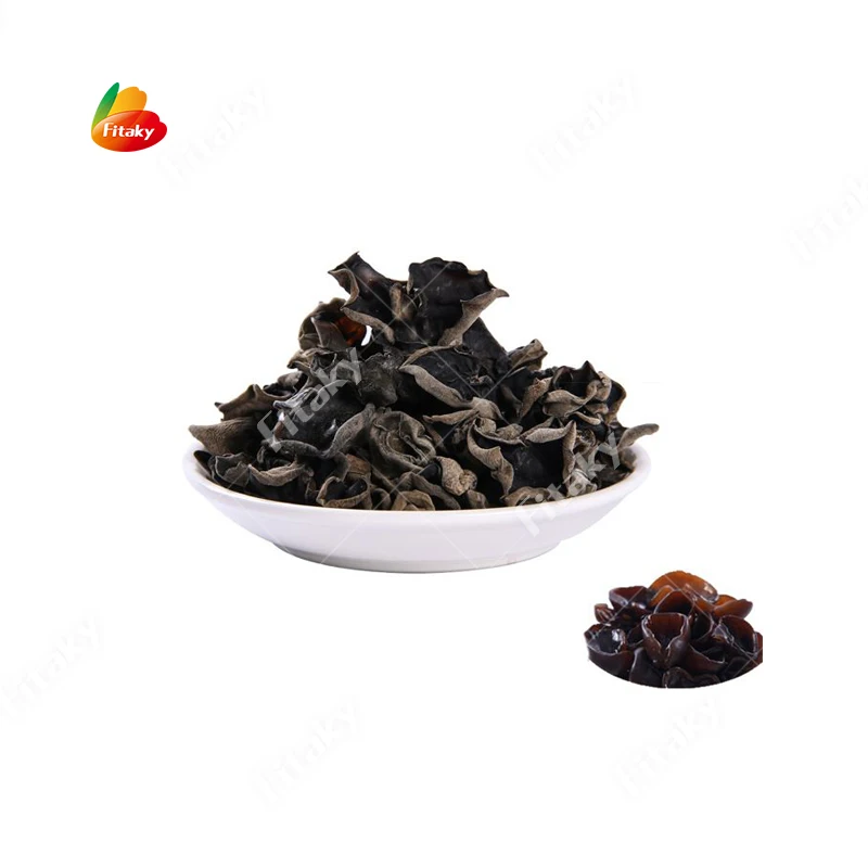High Quality Dried Black Fungus Wood Ear Mushrooms Small Dried Fungus