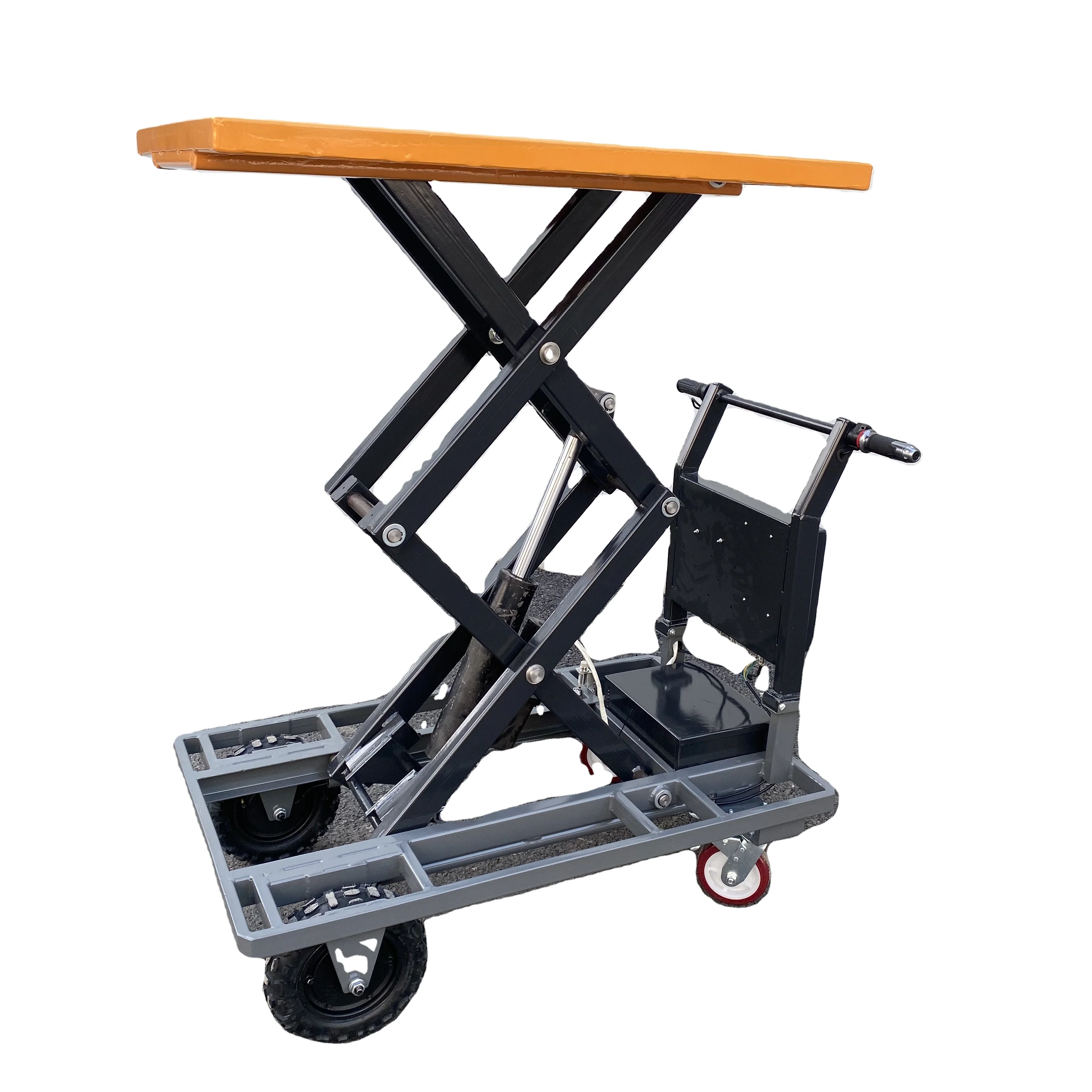 48V/12A Can lift 2.8m mobile loading and unloading vehicle platform Electric truck   ET300H