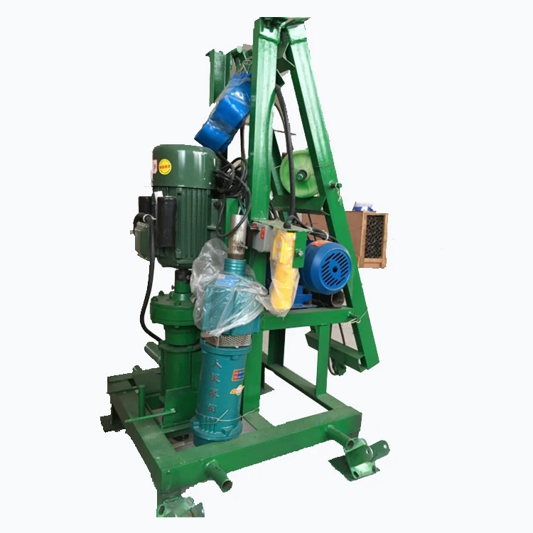 
Handheld portable drilling rig diesel water well drilling machine for soil test 